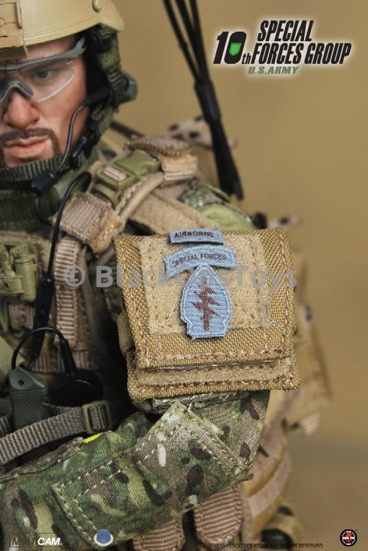 Soldier Story US Army 10th SFG Special Forces Patches