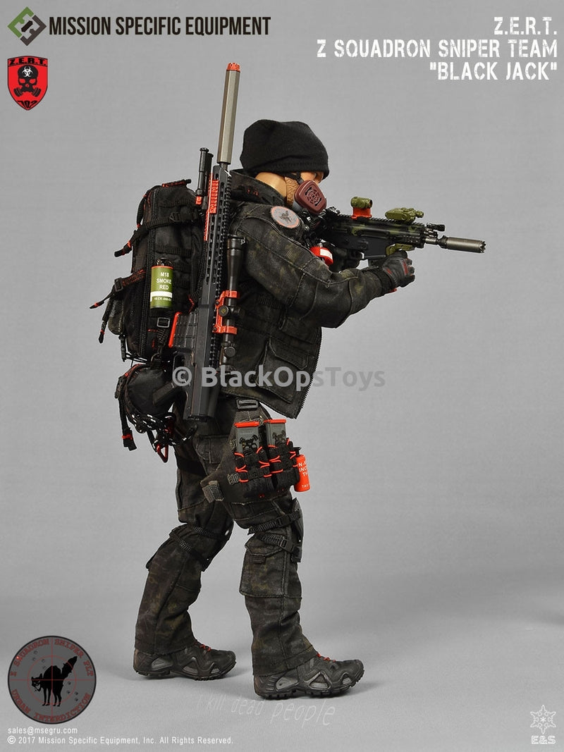 Load image into Gallery viewer, ZERT Z Squadron Urban Sniper &quot;Black Jack&quot; - MINT IN BOX
