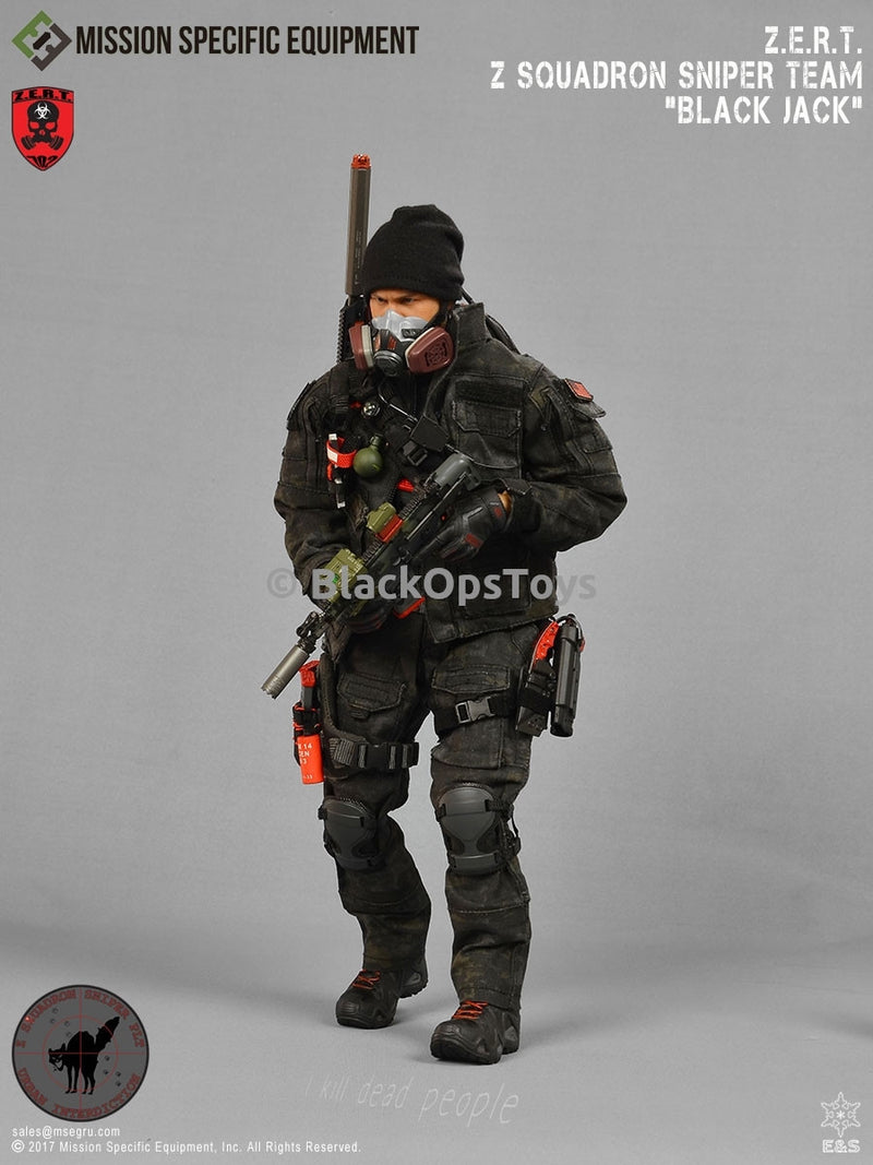 Load image into Gallery viewer, ZERT Z Squadron Urban Sniper &quot;Black Jack&quot; - MINT IN BOX
