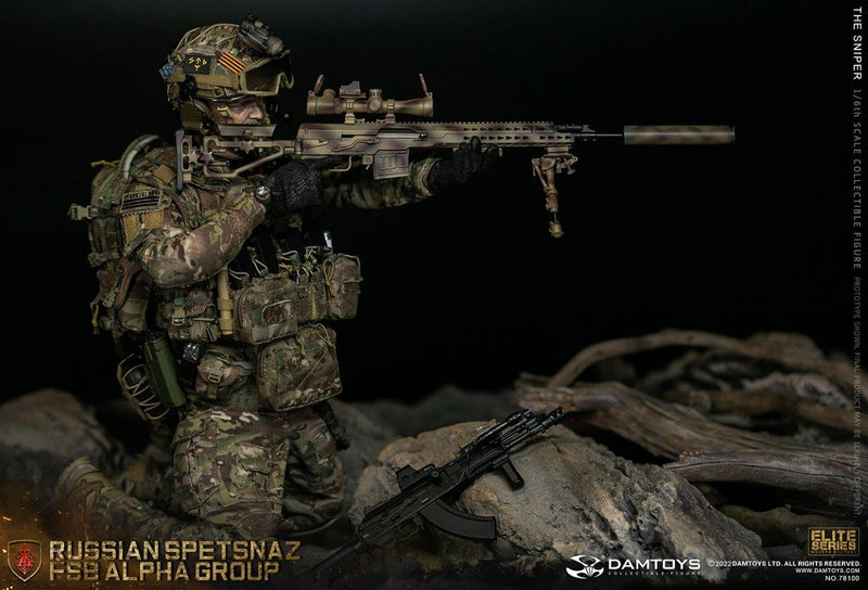 Load image into Gallery viewer, Russian Spetsnaz FSB Alpha Group - The Sniper - MINT IN BOX
