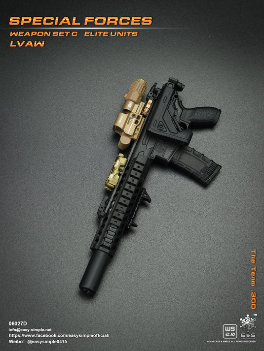 Special Forces LVAW - Suppressed Assault Rifle w/Attachment Set