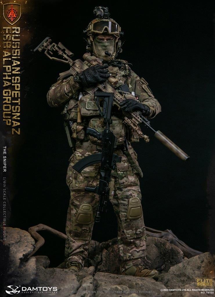Load image into Gallery viewer, Russian Spetsnaz FSB Alpha Group - The Sniper - MINT IN BOX
