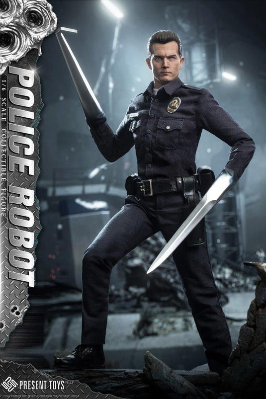 Police Robot T1000 w/Preorder Gift - MINT IN BOX