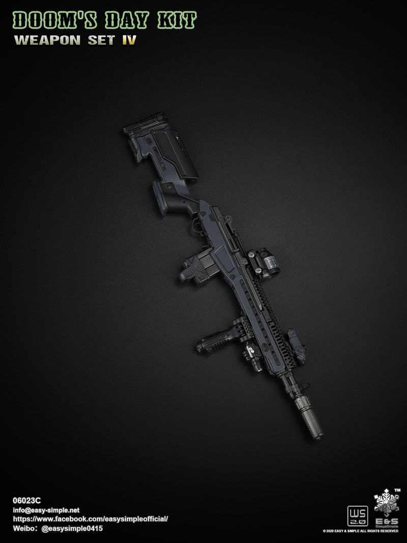 Load image into Gallery viewer, Doom's Day Kit - Black M14 EBR w/Attachment Set

