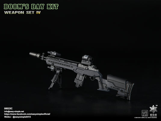 Doom's Day Kit - Black M14 EBR w/Attachment Set
