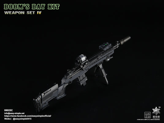 Doom's Day Kit - Black M14 EBR w/Attachment Set