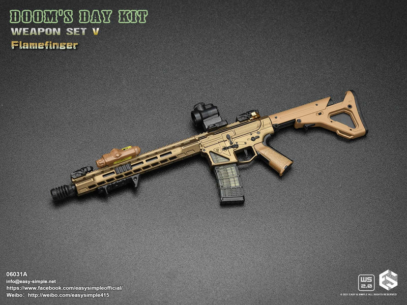 Load image into Gallery viewer, Doom&#39;s Day Kit Weapon Set V Complete - MINT IN BOX
