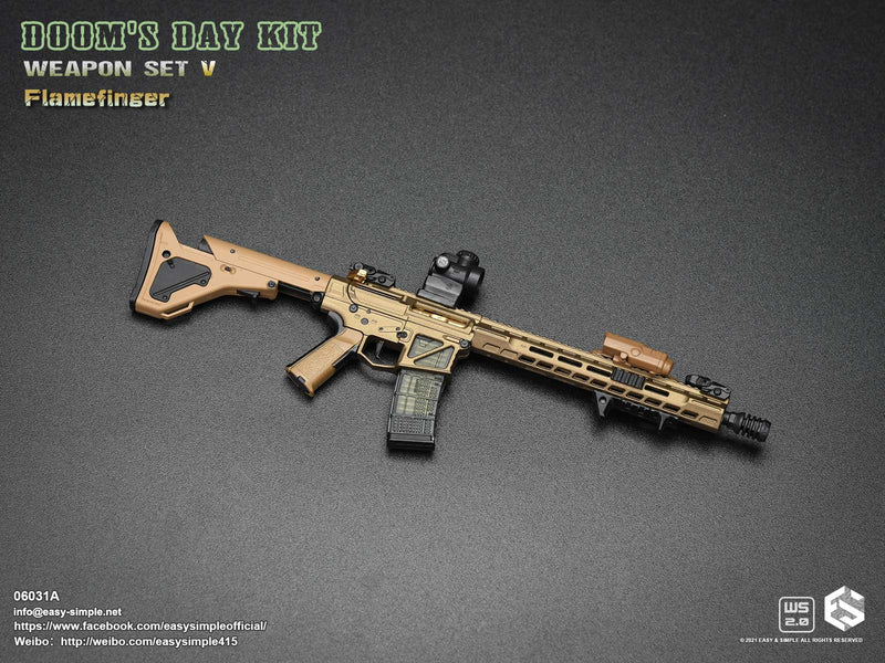 Load image into Gallery viewer, Doom&#39;s Day Kit Weapon Set V Complete - MINT IN BOX
