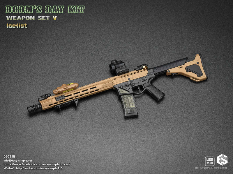 Load image into Gallery viewer, Doom&#39;s Day Kit Weapon Set V Complete - MINT IN BOX
