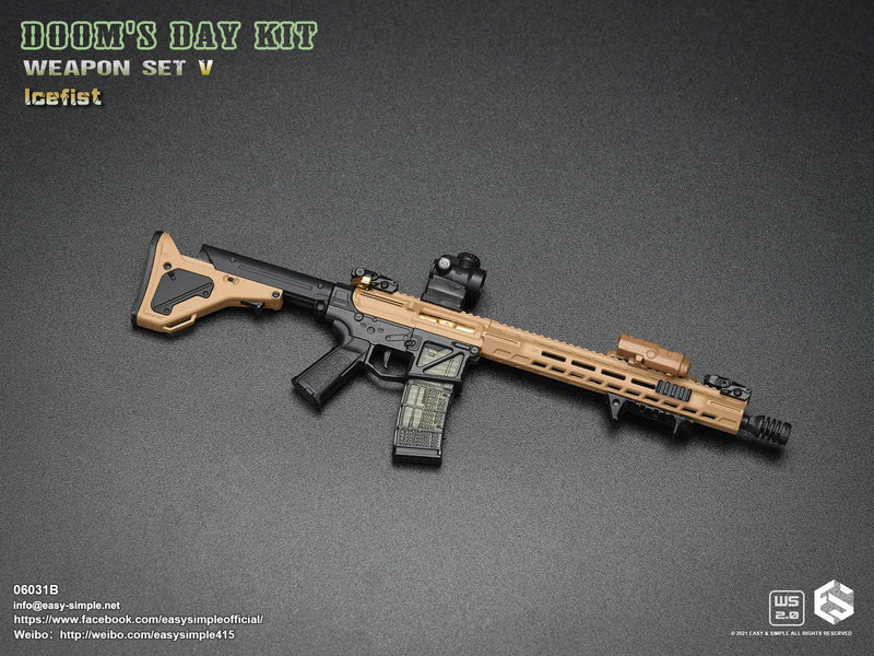 Load image into Gallery viewer, Doom&#39;s Day Kit Weapon Set V Complete - MINT IN BOX
