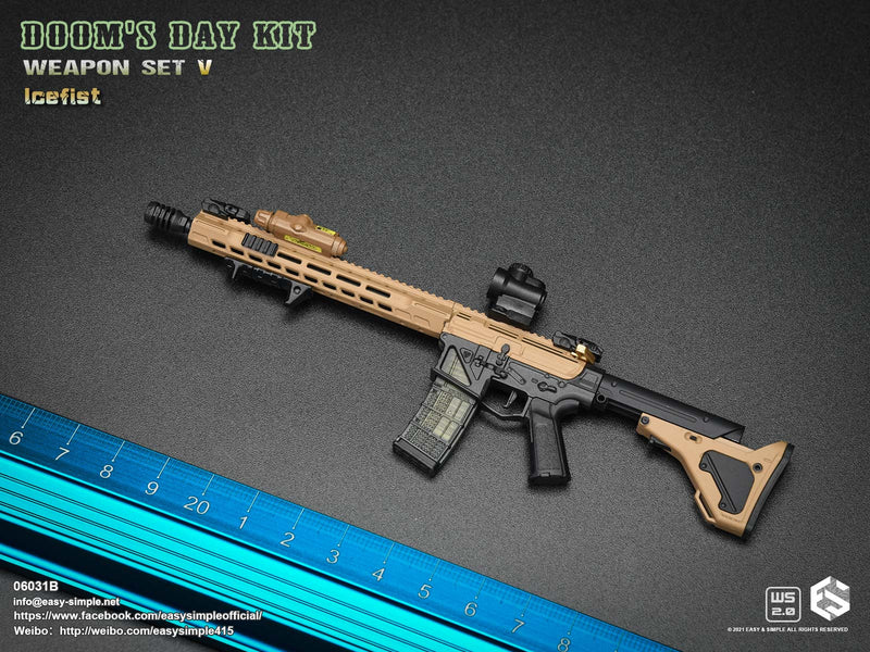 Load image into Gallery viewer, Doom&#39;s Day Kit Weapon Set V Complete - MINT IN BOX
