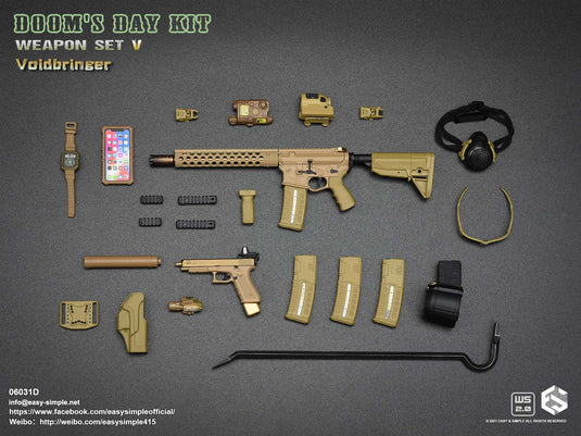 Doom's Day Kit Weapon Set V Version D - MINT IN BOX