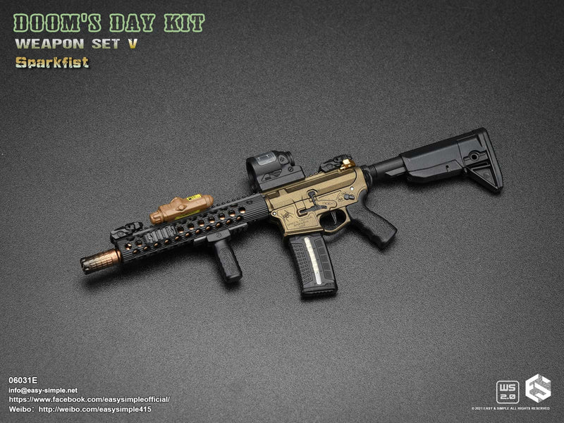 Load image into Gallery viewer, Doom&#39;s Day Kit Weapon Set V Complete - MINT IN BOX
