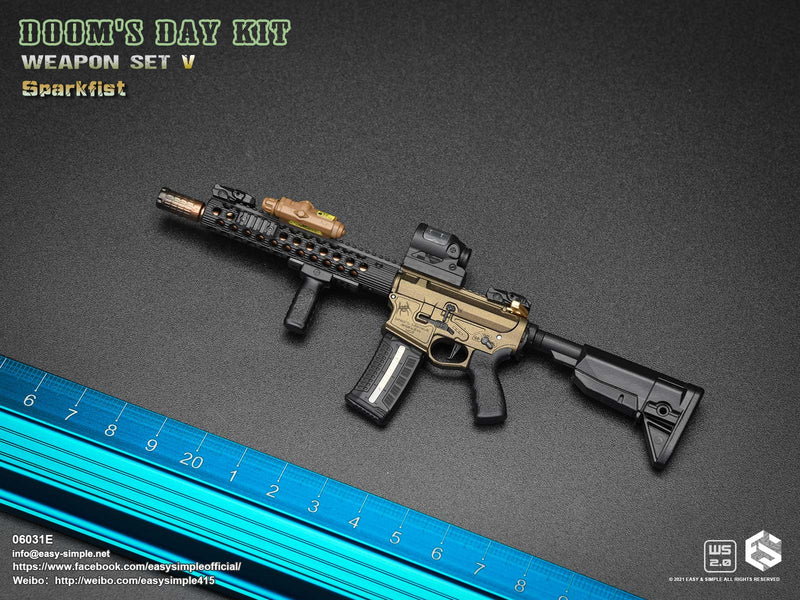 Load image into Gallery viewer, Doom&#39;s Day Kit Weapon Set V Complete - MINT IN BOX
