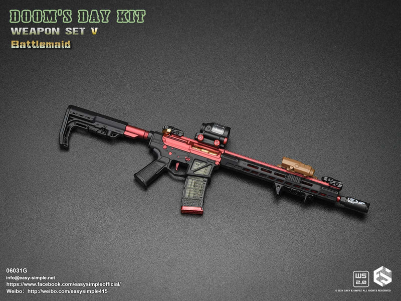 Load image into Gallery viewer, Doom&#39;s Day Kit Weapon Set V Complete - MINT IN BOX
