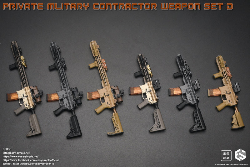 Load image into Gallery viewer, Private Military Contractor Weapon Set A - MINT IN BOX
