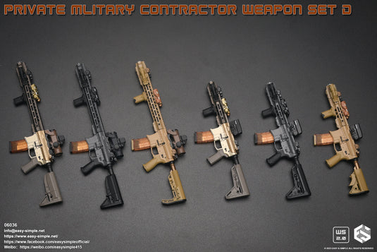Private Military Contractor Weapon Set A - MINT IN BOX