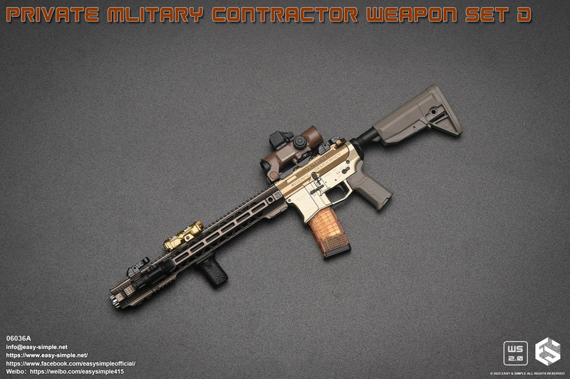 Load image into Gallery viewer, Private Military Contractor Weapon Set A - MINT IN BOX
