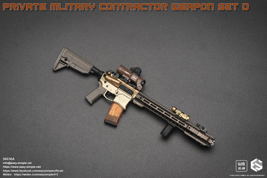 Private Military Contractor Weapon Set A - MINT IN BOX