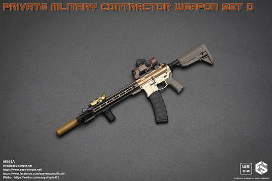 Private Military Contractor Weapon Set A - MINT IN BOX