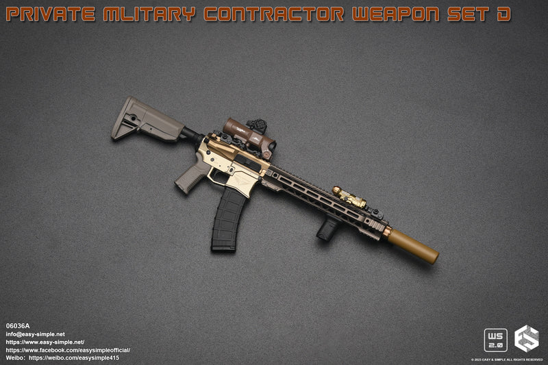 Load image into Gallery viewer, Private Military Contractor Weapon Set A - MINT IN BOX
