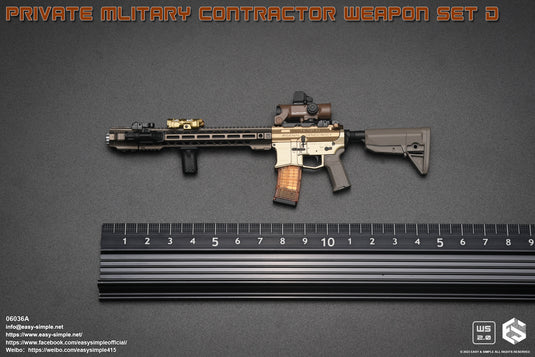 Private Military Contractor Weapon Set A - MINT IN BOX