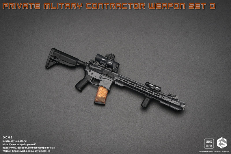 Load image into Gallery viewer, Private Military Contractor Weapon Set B - MINT IN BOX
