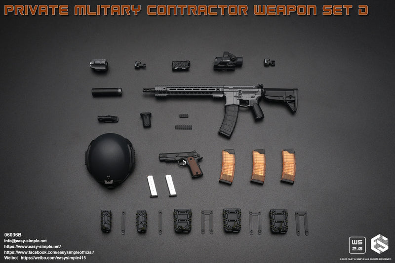 Load image into Gallery viewer, Private Military Contractor Weapon Set B - MINT IN BOX
