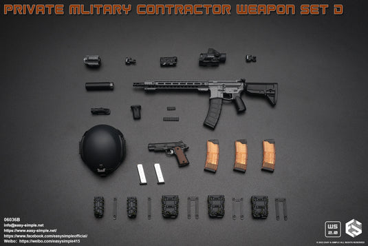 PMC Weapon Set (ABCDEF) COMBO - MINT IN BOX