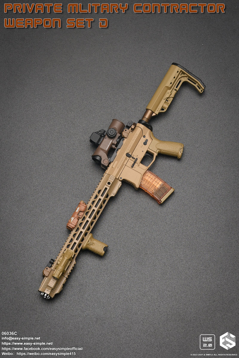 Load image into Gallery viewer, Private Military Contractor Weapon Set C - MINT IN BOX

