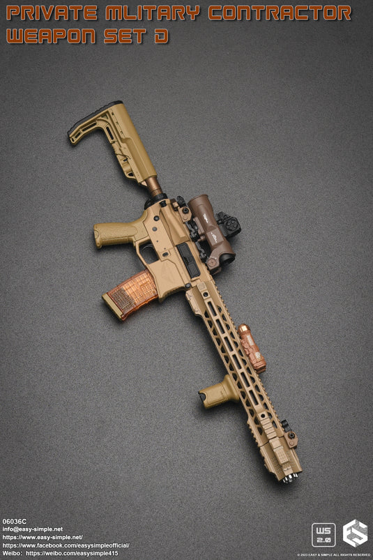 PMC - Bronze 5/56 Assault Rifle w/Attachment Set