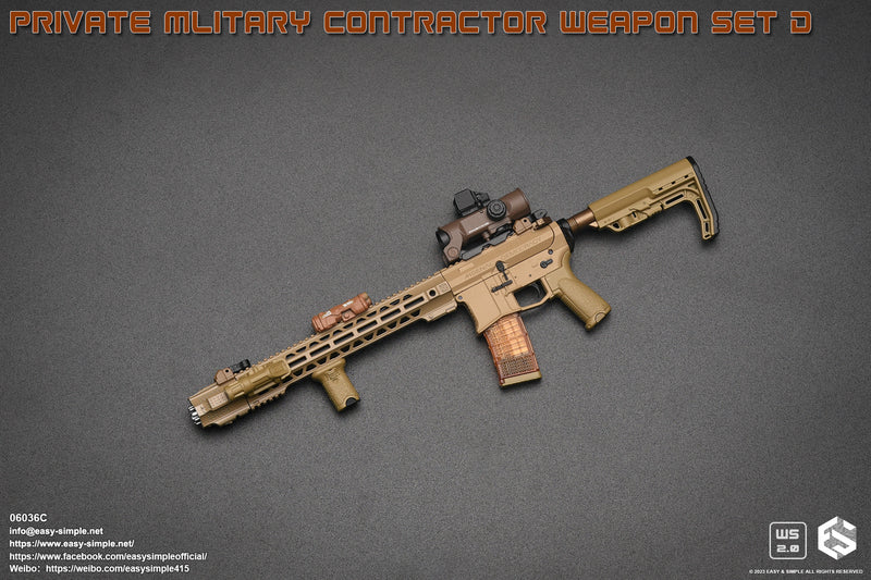 Load image into Gallery viewer, Private Military Contractor Weapon Set C - MINT IN BOX
