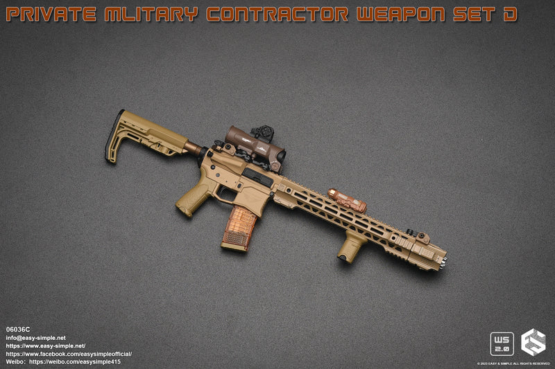 Load image into Gallery viewer, Private Military Contractor Weapon Set C - MINT IN BOX
