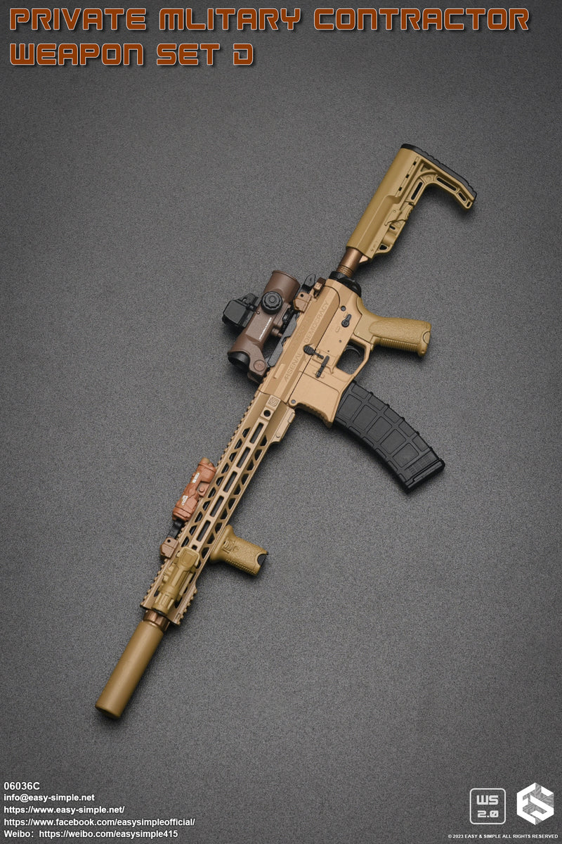 Load image into Gallery viewer, Private Military Contractor Weapon Set C - MINT IN BOX
