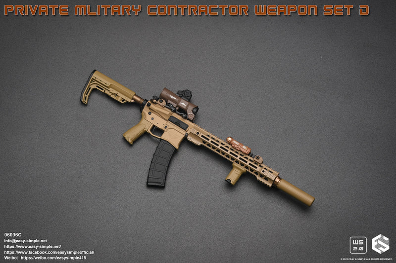 Load image into Gallery viewer, Private Military Contractor Weapon Set C - MINT IN BOX
