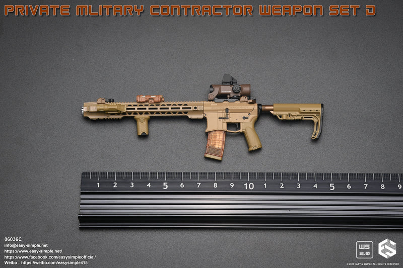 Load image into Gallery viewer, Private Military Contractor Weapon Set C - MINT IN BOX

