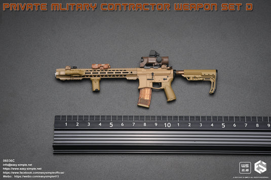 Private Military Contractor Weapon Set C - MINT IN BOX