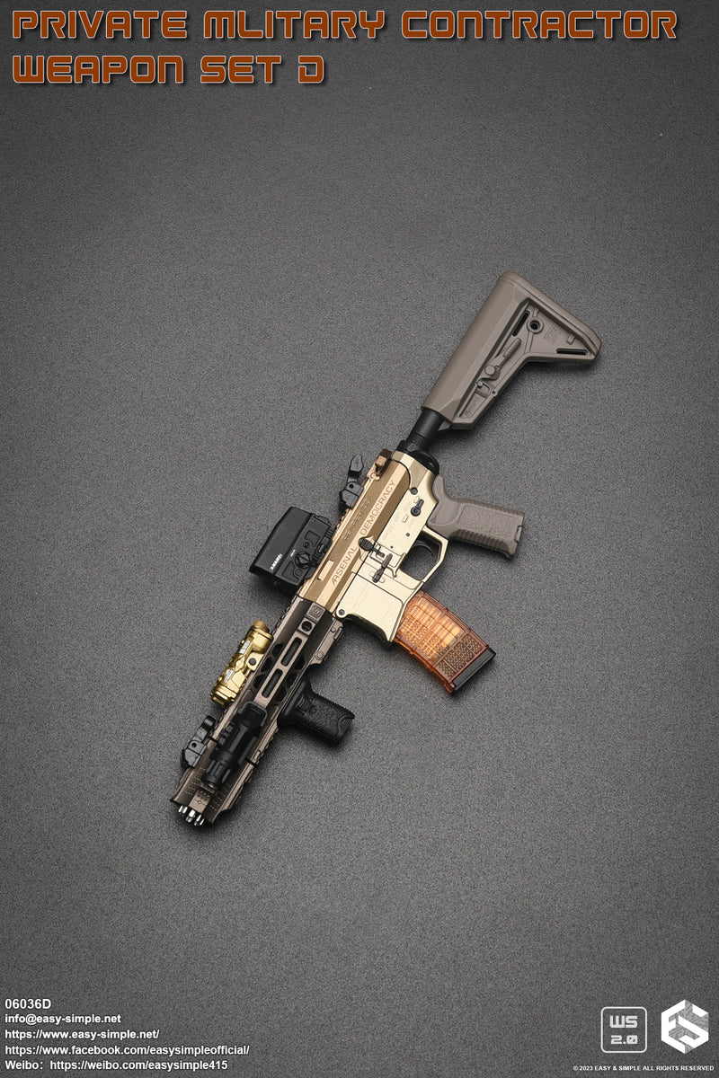 Load image into Gallery viewer, PMC - Bronze &amp; Olive SBR Rifle w/Attachment Set
