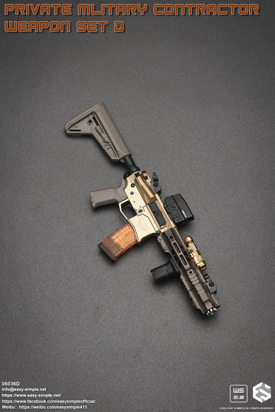PMC - Bronze & Olive SBR Rifle w/Attachment Set