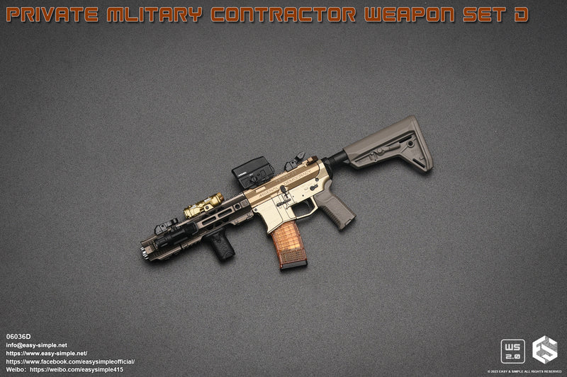 Load image into Gallery viewer, Private Military Contractor Weapon Set D - MINT IN BOX

