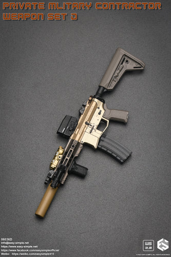 Private Military Contractor Weapon Set D - MINT IN BOX