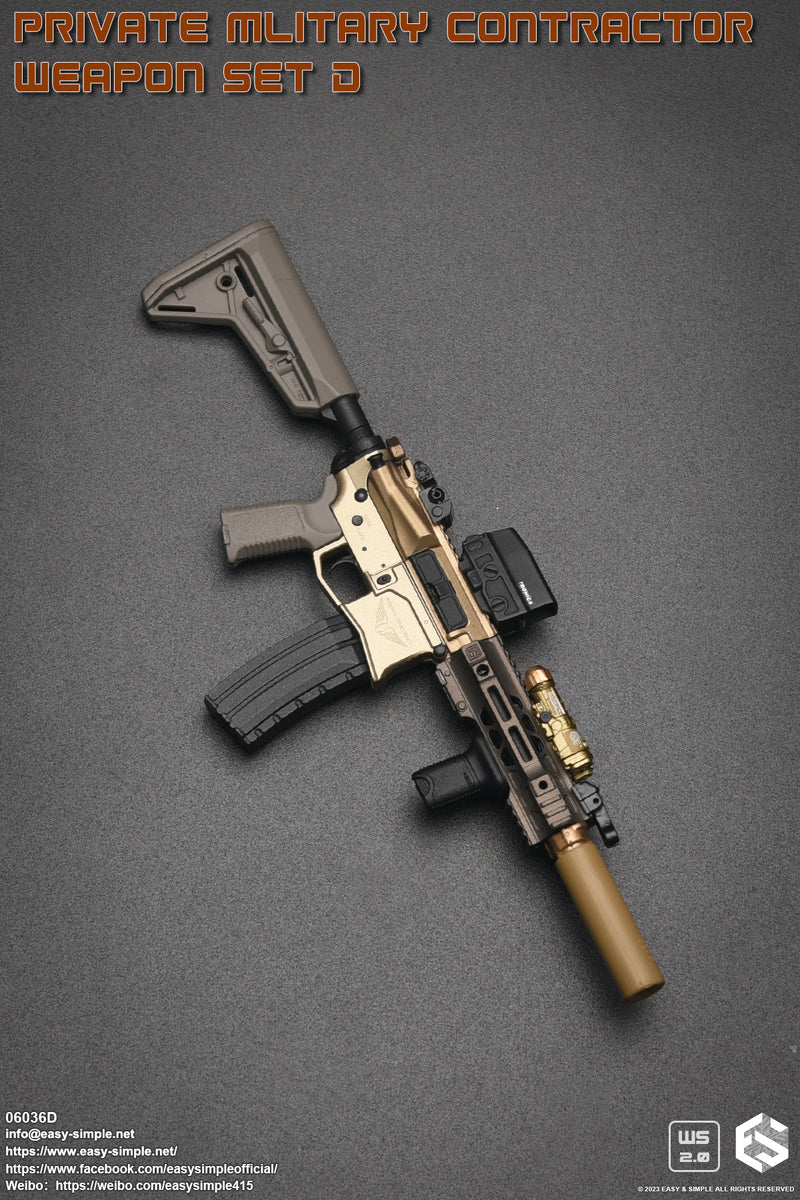 Load image into Gallery viewer, Private Military Contractor Weapon Set D - MINT IN BOX
