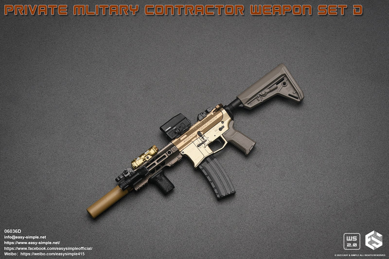 Load image into Gallery viewer, PMC - Bronze &amp; Olive SBR Rifle w/Attachment Set
