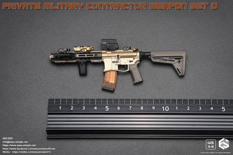 Load image into Gallery viewer, Private Military Contractor Weapon Set D - MINT IN BOX
