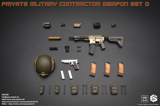 PMC Weapon Set (ABCDEF) COMBO - MINT IN BOX