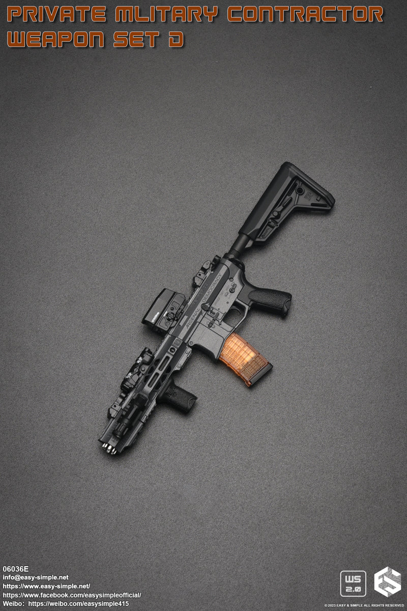 Load image into Gallery viewer, Private Military Contractor Weapon Set E - MINT IN BOX
