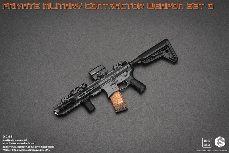 Load image into Gallery viewer, Private Military Contractor Weapon Set E - MINT IN BOX
