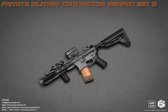 Private Military Contractor Weapon Set E - MINT IN BOX