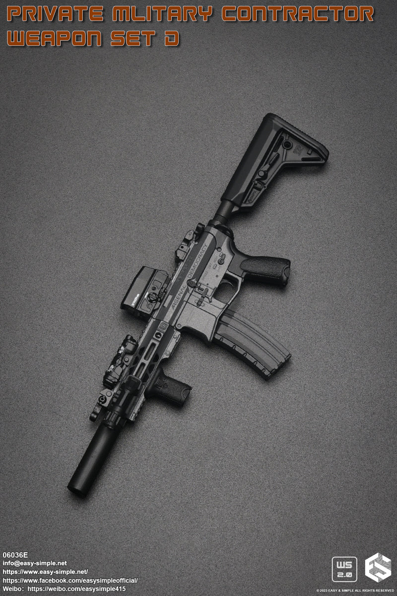Load image into Gallery viewer, Private Military Contractor Weapon Set E - MINT IN BOX
