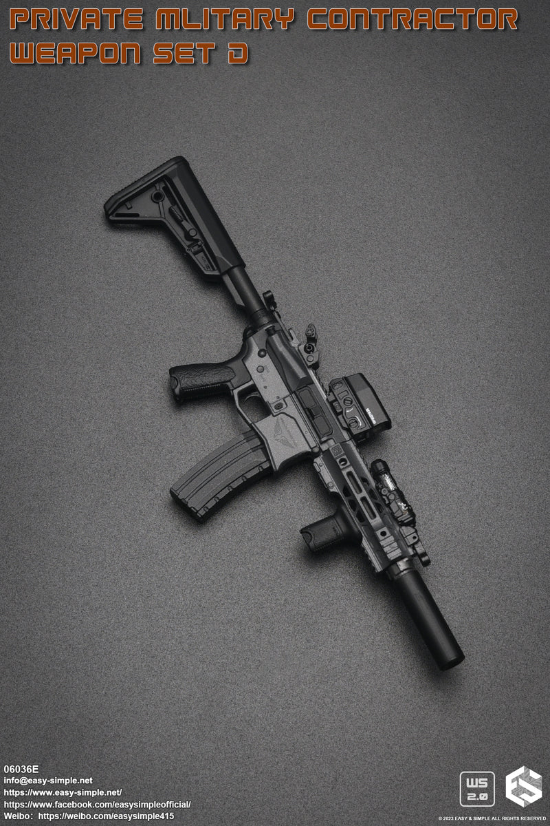 Load image into Gallery viewer, Private Military Contractor Weapon Set E - MINT IN BOX
